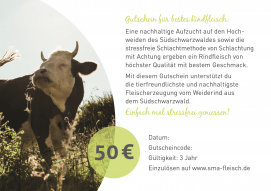 GUTSCHEIN 50 SMA-FLEISCH